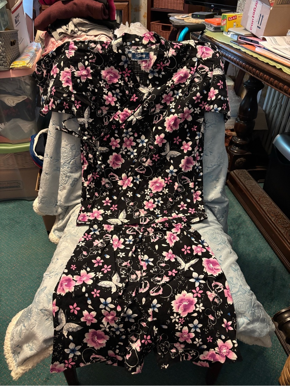 Disney Girls Kimono Style Short Set size 10